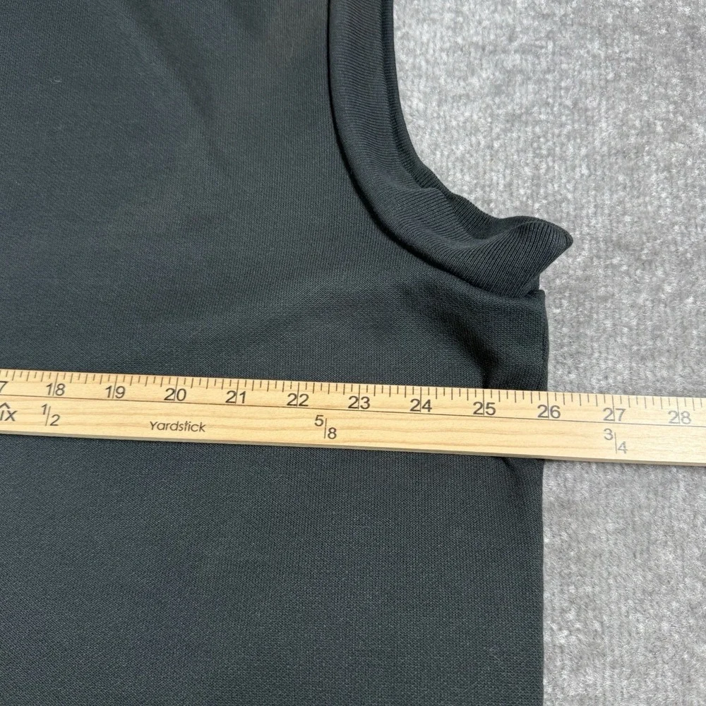 Vintage Muleskin Vest Men's XL Black Thermal Lined Sleeveless Full Zip